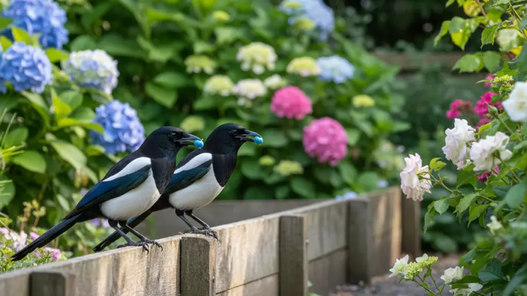 Siehst du Elstern im Garten? Dann solltest du sofort handeln